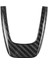 Fiat Için Gerçek Sert Karbon Fiber Çıkartma 500 Abarth 595 2012 2013 2014 2015 Direksiyon Simidi Trim Aksesuarları (Yurt Dışından) 1