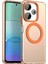 Xiaomi Redmi 13 4g/redmi 13 5g/poco M6 4g/poco M6 Plus,için Laimtop Kılıf, Manyetik Yarı Saydam Mat Arka Kapak, Darbeye Dayanıklı Kılıf-Turuncu (Yurt Dışından) 1