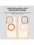 Xiaomi Redmi 13 4g/redmi 13 5g/poco M6 4g/poco M6 Plus,için Laimtop Kılıf, Manyetik Yarı Saydam Mat Arka Kapak, Darbeye Dayanıklı Kılıf-Turuncu (Yurt Dışından) 5