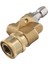 Yüksek Basınçlı Yıkama Püskürtme Nozul 4500 Psi, 1/4 Inç Için Hızlı Bağlantı Döndürücü Kuplör, Güncellendi 90 Derece (Yurt Dışından) 1