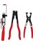 3pcs Cv Ortak Önyükleme Kelepçesi Plakalar Otomobil Bantlama El Aracı Kiti Soğutucu Hortumla Çok Fonksiyonlu Kullanım Için Set Setle Hortum Yakıt Hortumu Kelepçeleri Araçları (Yurt Dışından) 4