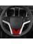 Chevrolet Camaro Için Gerçek Sert Karbon Fiber 2013 2013 2014 2015 Aksesuarlar Iç Araç Direksiyon Sticker (Siyah) (Yurt Dışından) 3