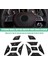 Araba Direksiyon Simidi Düğmesi Anahtar Trim Kapak Çıkartma Mercedes Benz A B C E ml Gl Cla Gla Gla Glk Sl Sınıfı W176 W212 W204 (Yurt Dışından) 4