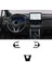 Toyota Corolla Cross 2020-2022 Araç Direksiyon Simidi Düğmesi Kapak Trim Direksiyon Simidi Dekorasyonu Parlak Siyah (Yurt Dışından) 2