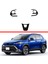 Toyota Corolla Cross 2020-2022 Araç Direksiyon Simidi Düğmesi Kapak Trim Direksiyon Simidi Dekorasyonu Parlak Siyah (Yurt Dışından) 4