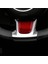 Fiat Için Gerçek Sert Karbon Fiber Çıkartma 500 Abarth 595 2020 2021 2022 2023 Araba Direksiyon Simidi Trim Aksesuarları Siyah (Yurt Dışından) 2