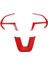 Dodge Charger Challenger Için Kırmızı Direksiyon Simidi Kapağı Döşeme 2015-2022 Direksiyon Simidi Çerçevesi Döşeme (Yurt Dışından) 1