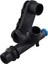 17112248409 Araba Soğutucu Tank Su Hortum Konnektörü Bmw Için Üç Yollu Konektör X3 Z4 2003-2010 (Yurt Dışından) 1