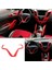 Araba Kırmızı Direksiyon Simidi Düğmesi Panel Hyundai Veloster 2011-2017 Dekorasyon Aksesuarları (Yurt Dışından) 4