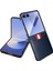 Samsung Galaxy Z Flip7 5g Için Webbing Slot Litchi Kılıf (Yurt Dışından) 1