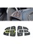 Araç Direksiyon Düğmesi Kapakları Mercedes Için Döşeme Çıkartmaları Benz Glc X253 C Sınıfı W205 Cla Gla A Sınıfı X156 C117 W176 (A) (Yurt Dışından) 2