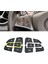 Araç Direksiyon Düğmesi Kapakları Mercedes Için Döşeme Çıkartmaları Benz Glc X253 C Sınıfı W205 Cla Gla A Sınıfı X156 C117 W176 (A) (Yurt Dışından) 3