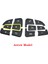Araç Direksiyon Düğmesi Kapakları Mercedes Için Döşeme Çıkartmaları Benz Glc X253 C Sınıfı W205 Cla Gla A Sınıfı X156 C117 W176 (A) (Yurt Dışından) 5