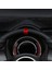 Fiat Için Gerçek Sert Karbon Fiber Çıkartma 500 2020 2021 2022 2023 Araç Direksiyon Simidi Halkası Kapak Trim Aksesuarları (Siyah) (Yurt Dışından) 2