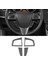 Mazda 3 Axela Için Karbon Fiber 2010-2013 Araç Direksiyon Simidi Trim Kapağı Sticker Iç Aksesuarlar (Yurt Dışından) 2