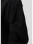 Siyah Pile Detaylı Sweatshirt 5
