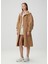 Camel Kapüşonlu Parka 1