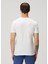 Beyaz Logo Baskılı T-Shirt 4