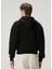 Gros Grain Siyah Kapüşonlu Sweatshirt 4