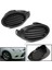 1paır Siyah Araba Ön Tampon Sis Lamba Kapağı Kapak Grille Çerçevesi CP9Z17B814A CP9Z17B814B Ford Focus 2013 2013 2014 (Yurt Dışından) 4