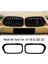 Bmw X2 Serisi F39 2018-2021 Mat Siyah Için Ön Tampon Izgara Çerçeve Kapağı Trim Yarışı Orta Net Çerçeve Döşeme (Yurt Dışından) 5