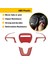 Karbon Fiber Kırmızı Direksiyon Simidi Kapağı Jeep Dodge Charger Challenger Durango 2015-2022 Araba Iç Stili (Yurt Dışından) 3