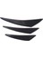 Evrensel Pvc Araba Ön Tampon Dudak Koruyucu Arka Difüzör Otomatik Spoiler Ayırtıcı Kanat Koruma Koruma 6pcs (Yurt Dışından) 3