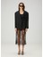 Oversize Siyah Yün Ceket 2