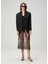Oversize Siyah Yün Ceket 4