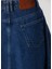 Mavi Asimetrik Denim Etek 6