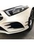 Araba Siyah Ön Tampon Spoiler Bank Bıçağı Mercedes Benz A Sınıf A180 A200 A220 W177 (Siyah) (Yurt Dışından) 4
