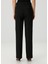 Siyah Straight Leg Pantolon 4