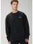 Siyah Awards Logo Baskılı Oversized Sweatshirt 2