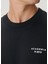 Siyah Awards Logo Baskılı Oversized Sweatshirt 6