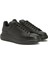 Oversize Siyah Erkek Deri Sneaker 2