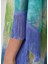 Mavi Zikzak Desenli Kaftan 5