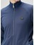 Lacivert Logo Detaylı Sweatshirt 5