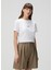 Beyaz Logolu T-Shirt 1