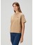 Koyu Bej Logolu T-Shirt 1