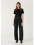 Low Curve Siyah Jean Pantolon 1