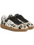 Leopar Kadın Deri Sneaker 2