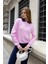 Kadın Polo Yaka Düğme Detaylı Triko Kazak Pembe - 25K 2546 5