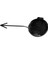 1pcs Ön Tampon Çekme Göz Kanca Kapak Kapağı Primer 5K0807241 5k0 807 241 Golf Için Mk6 2009 2010 2011 2011 (Yurt Dışından) 5