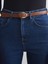 Yeni Sezon Beli Kemerli Mom Fit Kadın Jean Pantolon 3