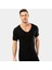 - Termal Kısa Kol V Yaka 1602/SIYAH 2