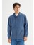Regular Fit Normal Kesim Cepli Içi Polarlı Kapüşonlu Fermuarlı Sweatshirt 3