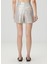 Averie Silver Keten Şort 4