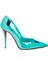 Miss Z Yeşil Deri Stiletto 1