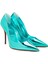 Miss Z Yeşil Deri Stiletto 2