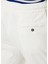Beyaz Beli Kordonlu Pantolon 5